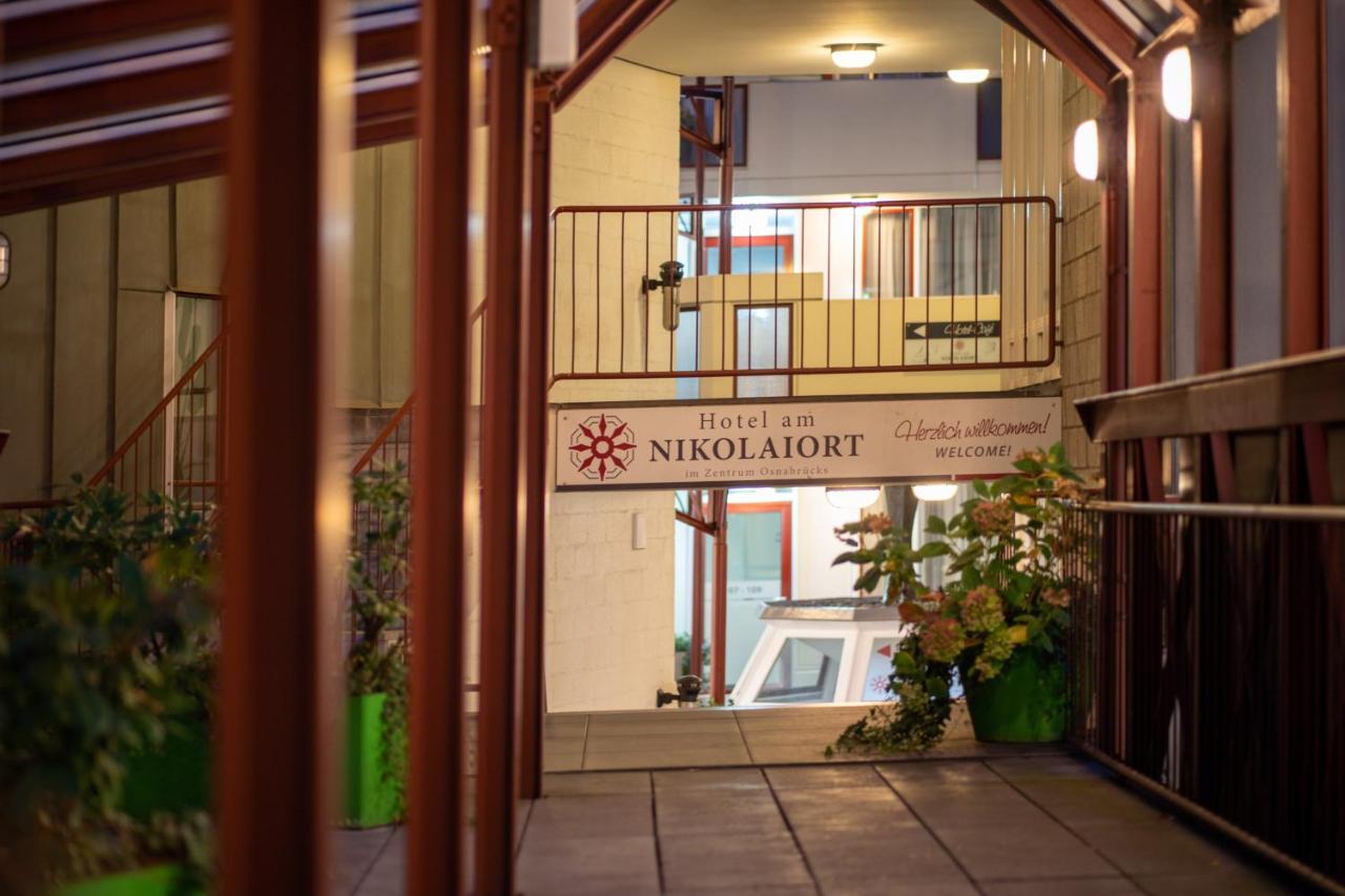 Osnabrück Hotel Am Nikolaiort מראה חיצוני תמונה